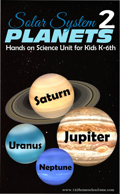 Solar System Unit - Outer Planets - 123 Homeschool 4 Me ERROR 404 - 123