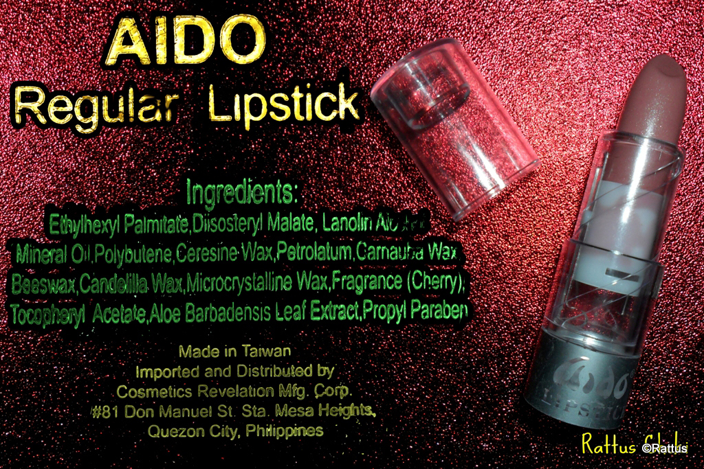 Aido Regular Lipstick... Cheapest Nude Lipstick Na Maganda!