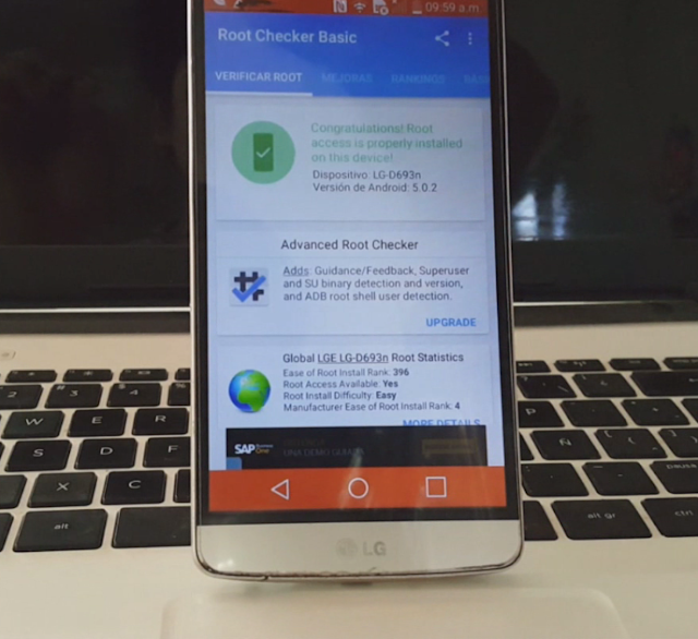 como saber si mi teléfono esta rooteado