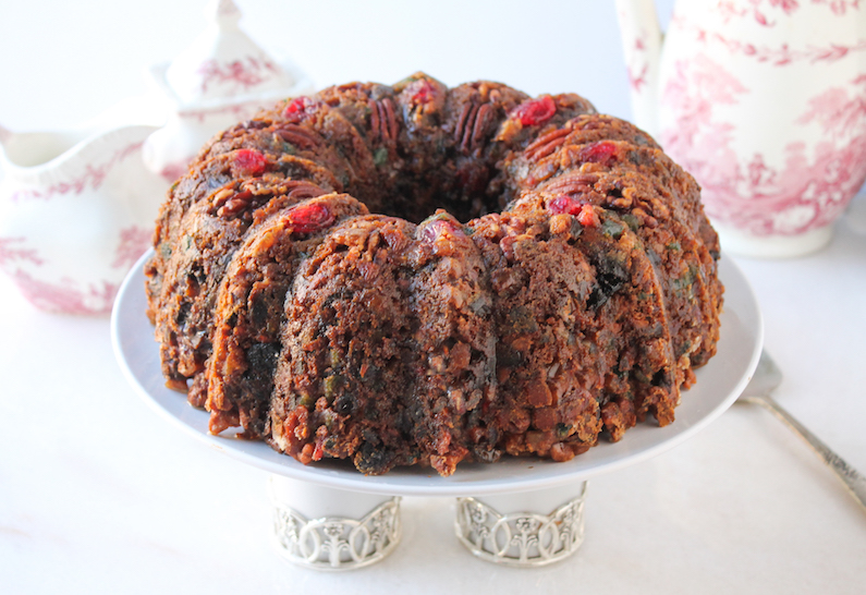 Food Lust People Love: Gram's Famous Fruit Cake #BundtBakers
