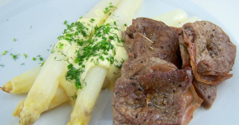 Lecker Bentos und mehr: Spargel aus dem Bratschlauch mit Saltimbocca