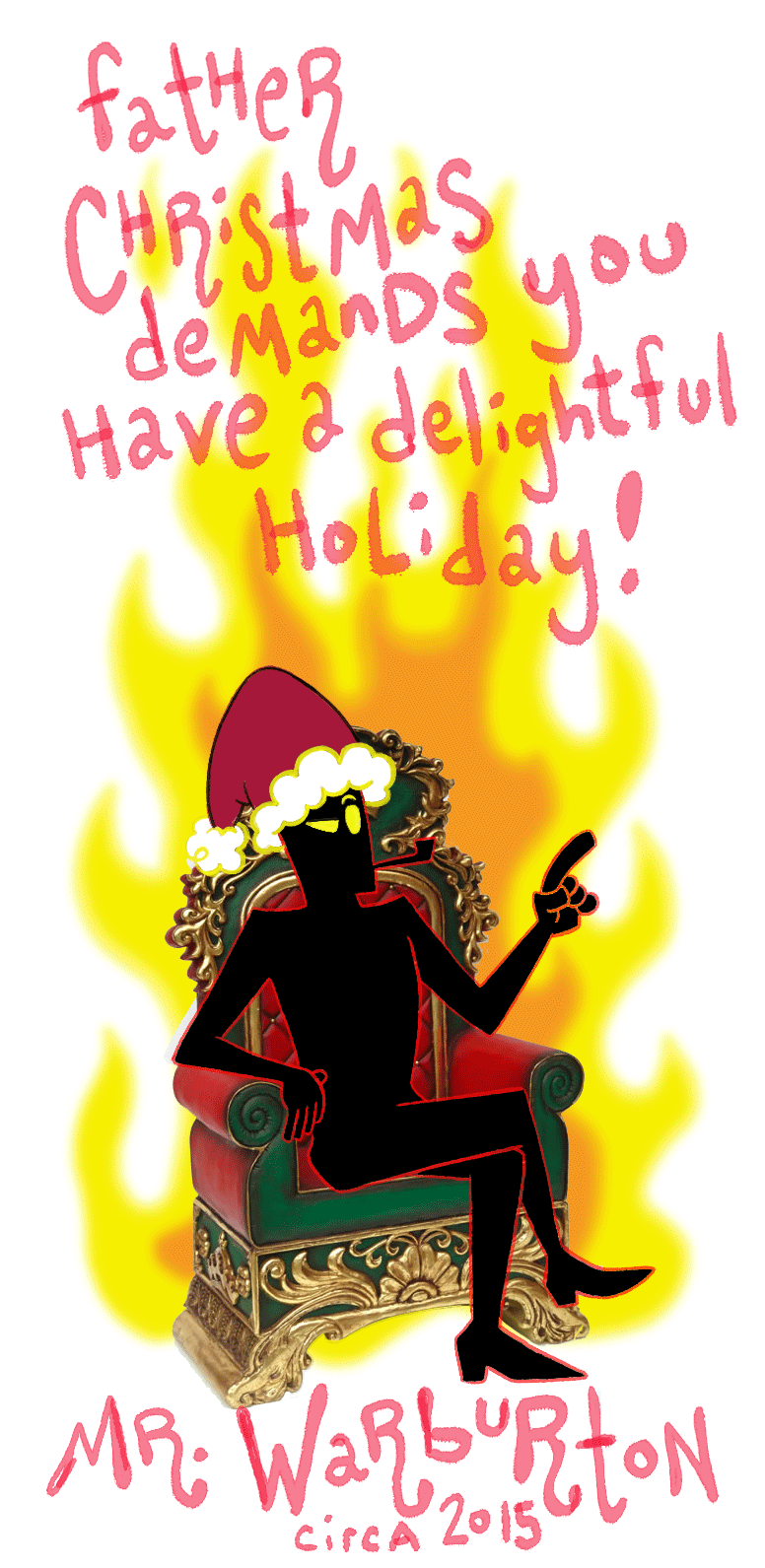 Warburtonlabs HAPPY HOLIDAYS 2015 YO 