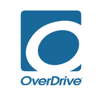 OverDrive logo with large O in blue square