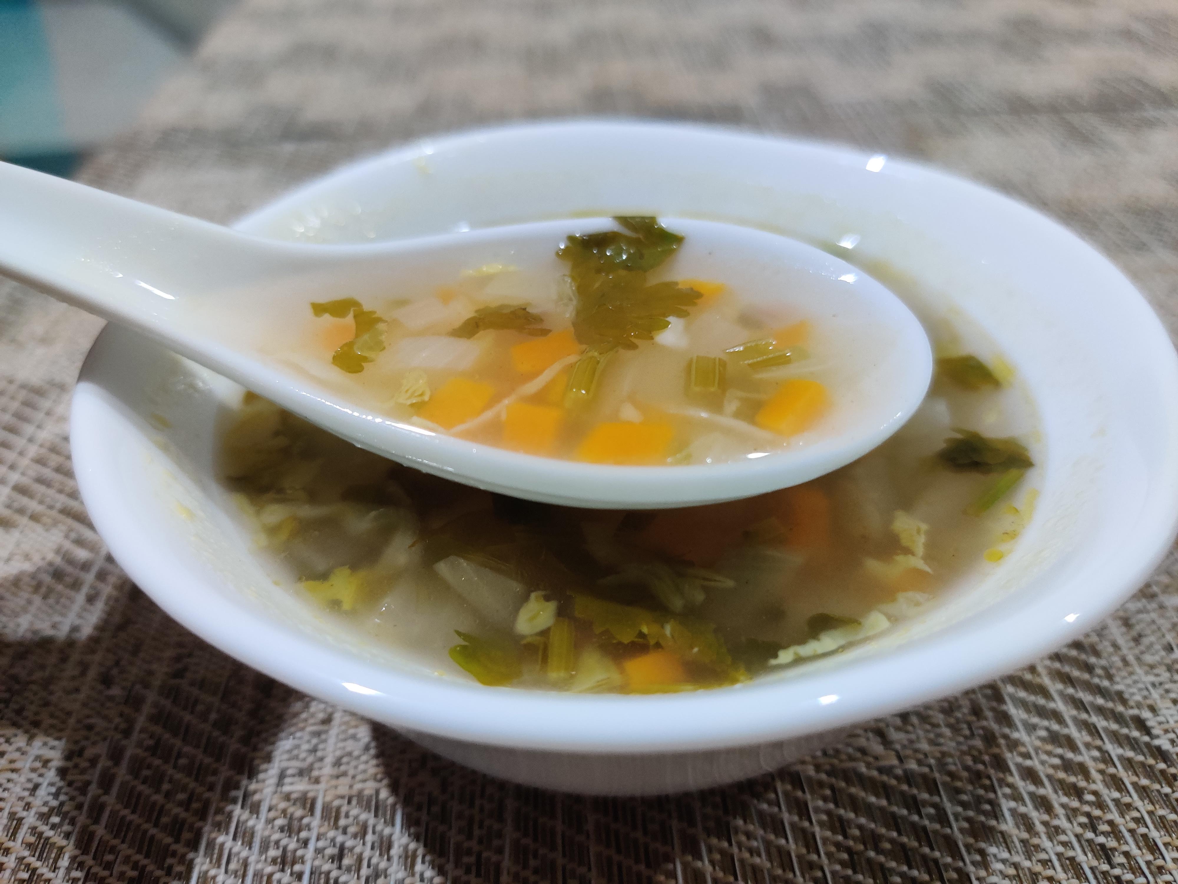 Lemon Coriander Soup