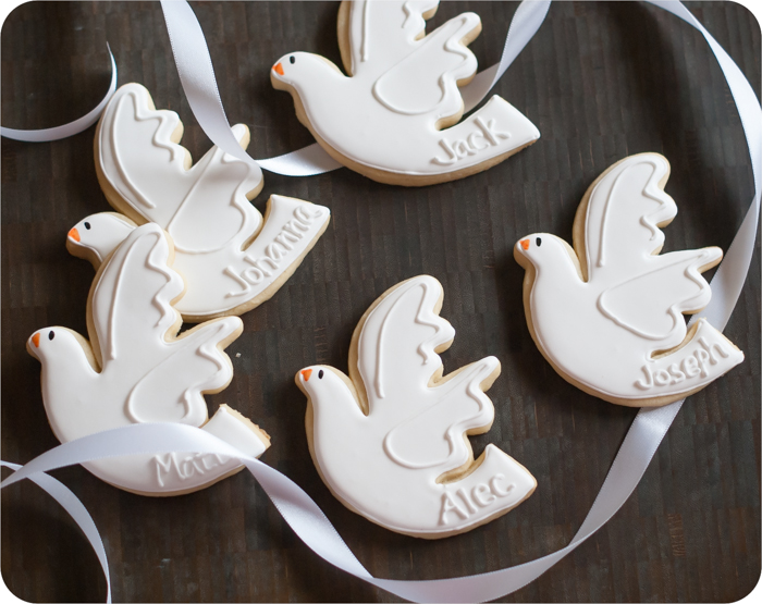 confirmation dove cookies