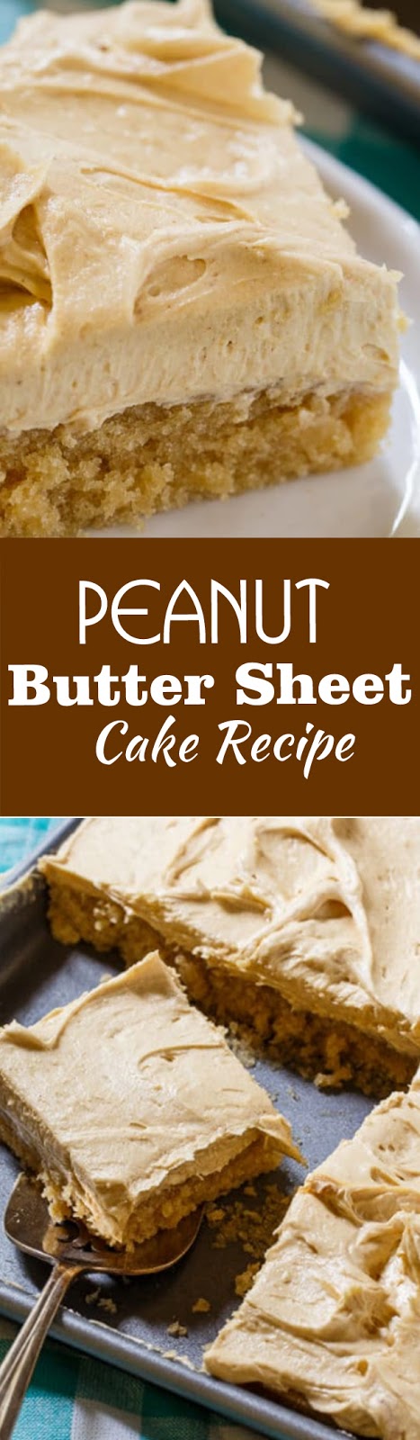 Peanut Butter Sheet Cake Peanut Butter Sheet Cake
