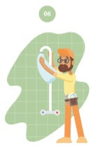 DIY projects at home Step by step - how to change a shower head