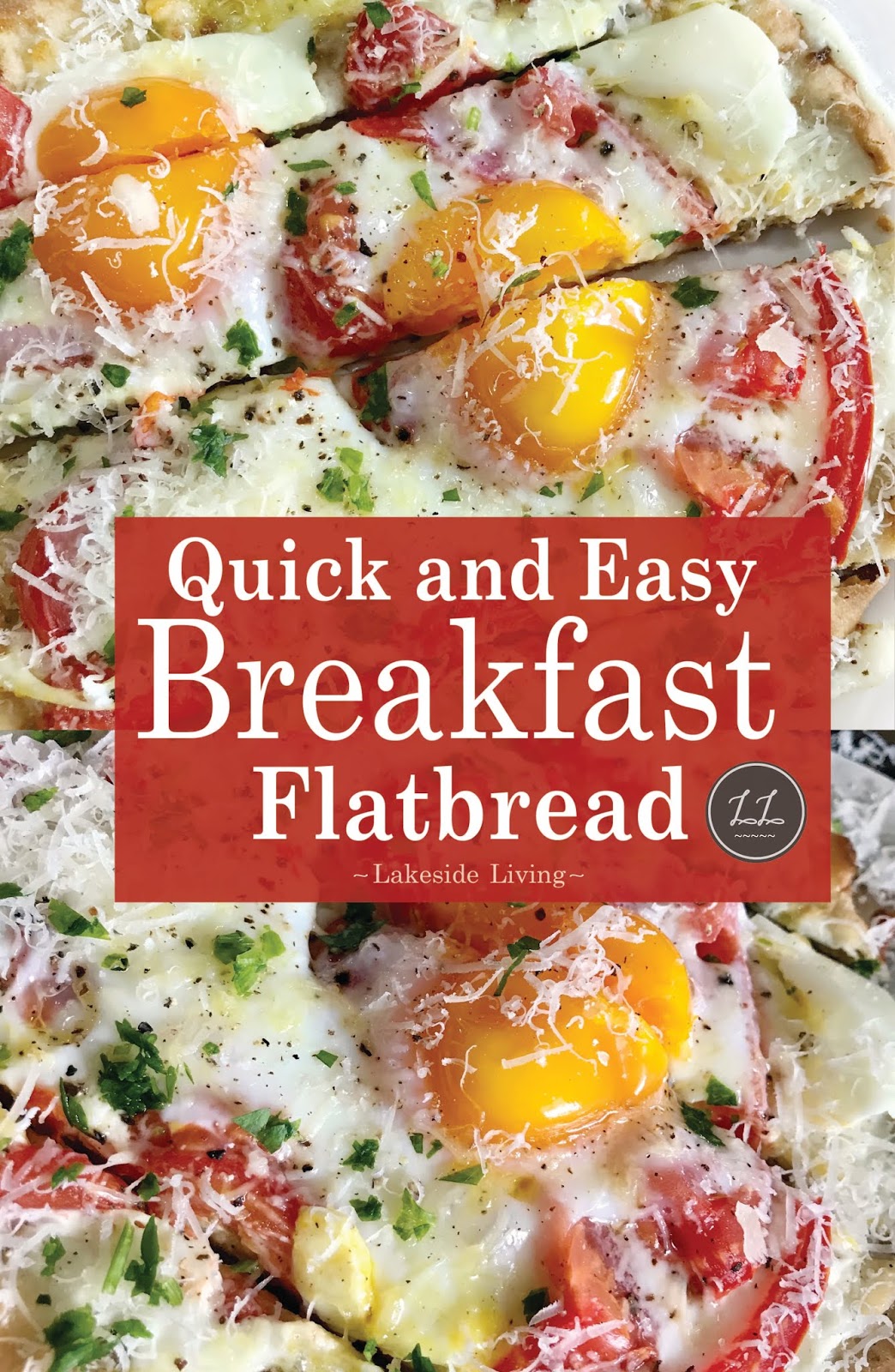 Make Mornings Eggcellent with this Sunnyside Up Egg Breakfast Flatbread