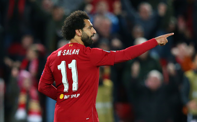 Mohamed Salah Hattrick Manchester Univer vs Liverpool