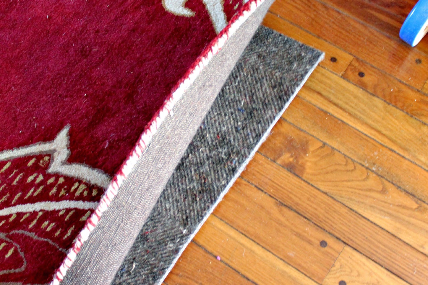Rug Pad Corner Rug Pad Review! Days of Chalk and Chocolate
