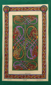 BOOK OF KELLS TEA TOWEL $15