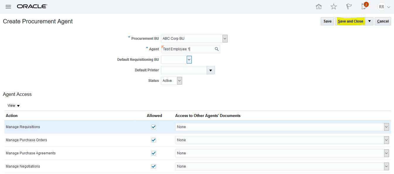 Oracle Application's Blog Supplier Roles in Oracle Fusion