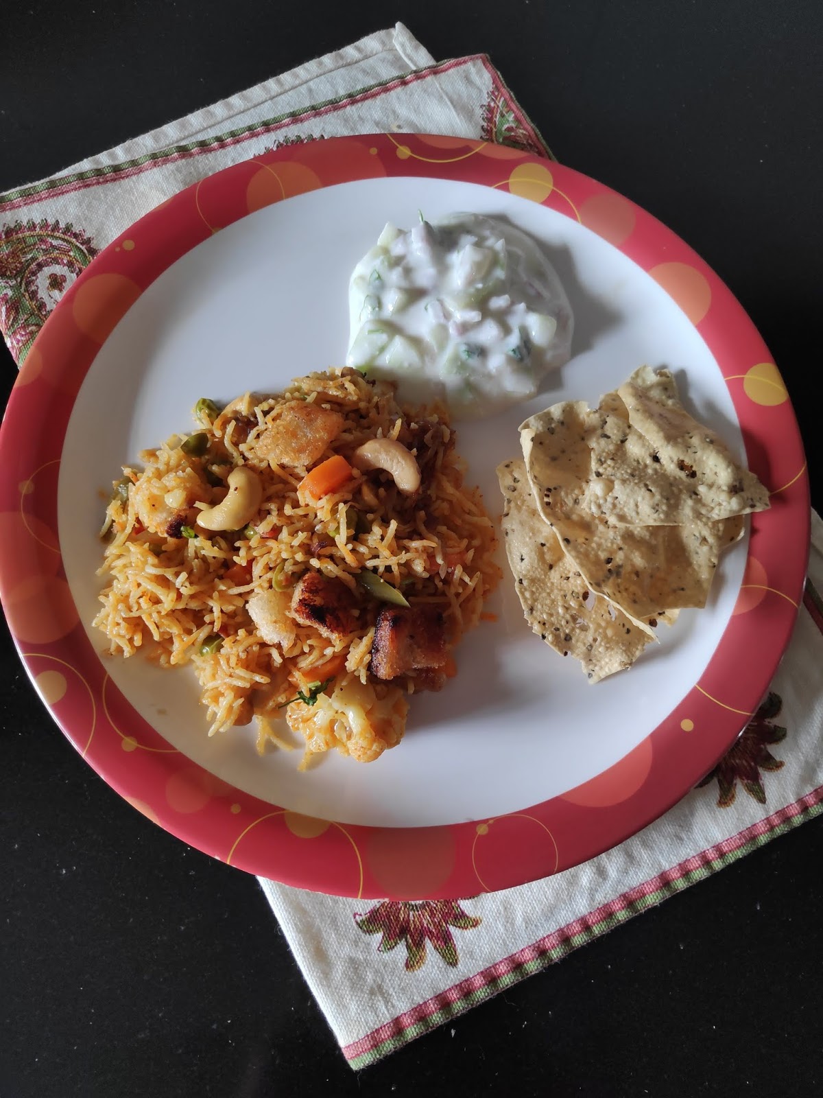 Easycooking Vegetable Biryani in Rice Cooker