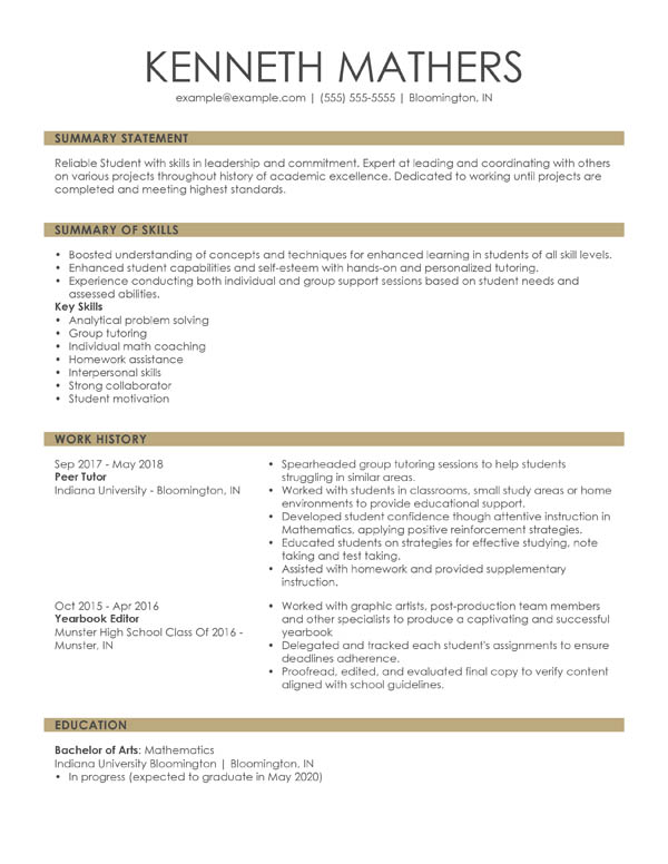 Job Winning Resume Examples Resume - 48 For Job Winning Resume Samples Resume Format 