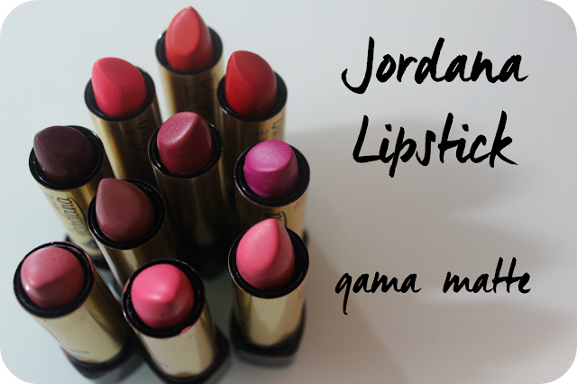 Jordana Lipstick gama Matte