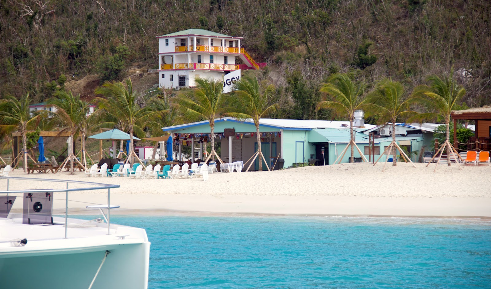 Exploring the World in 'Blue Velvet of Sark' Soggy Dollar Bar Jost Van
