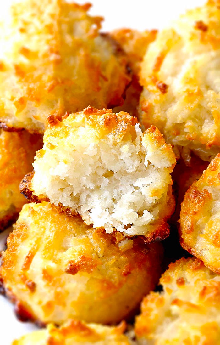 Chewy and Delicious Coconut Macaroons Joki's Kitchen