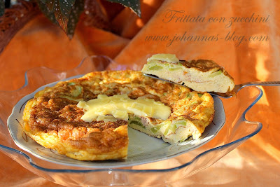 Frittata con zucchini (omelette)