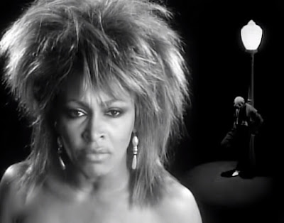 Tina Turner and her pet Tribble