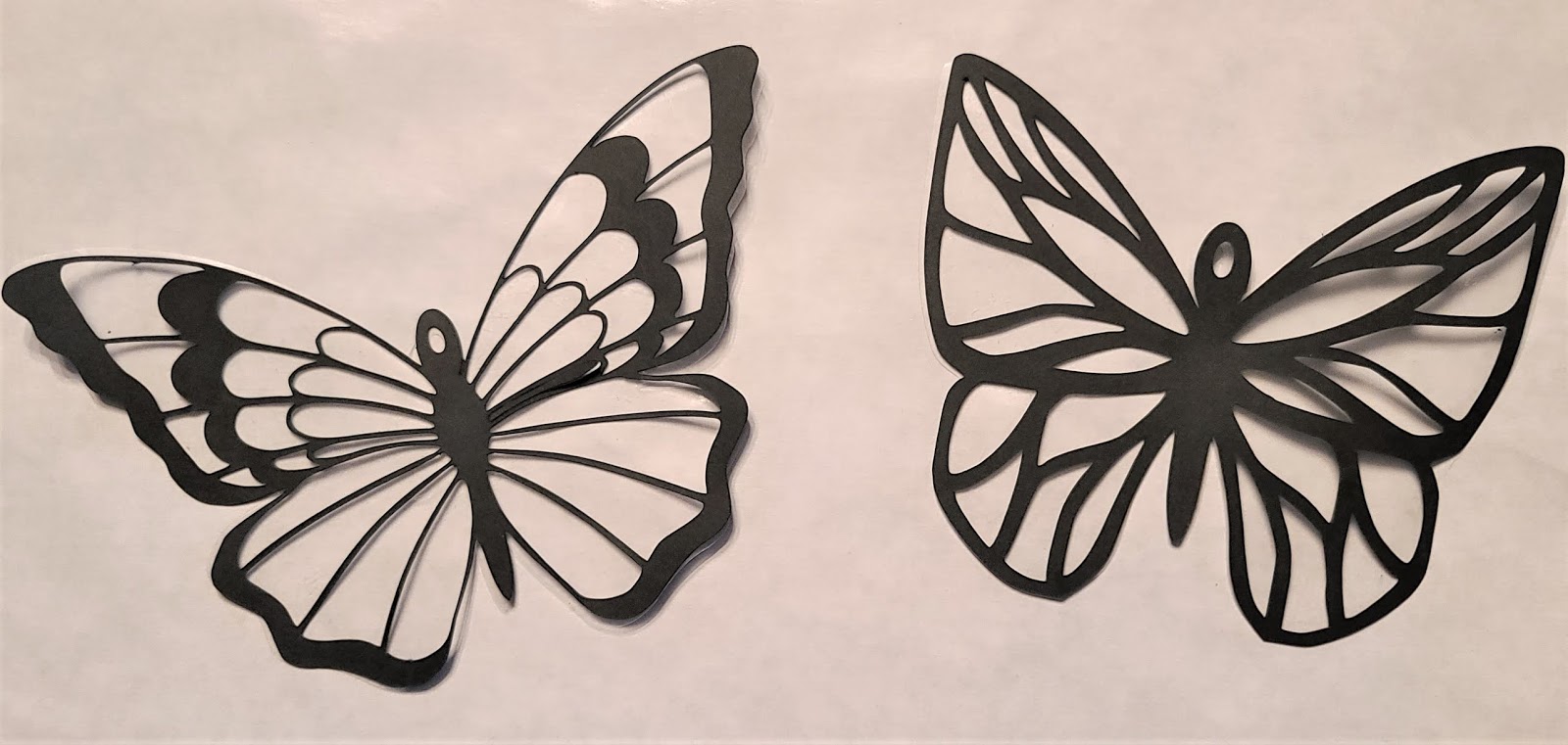 Fields Of Heather Kids Craft Tissue Paper "Stained Glass" Butterflies