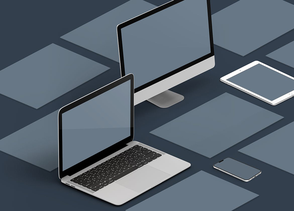 Isometric Website Mockup 5.0 3 Isometric Website Mockup 5.0