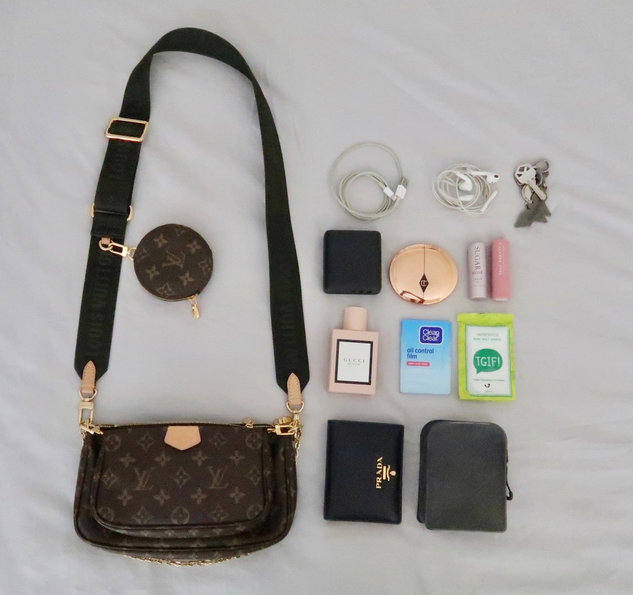 How To Spot Fake Louis Vuitton Multi Pochette Accessoires + Bag Review + Youtube video | The ...