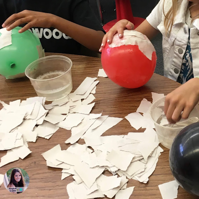 The Creative Colorful Classroom Paper Mache Clownfish