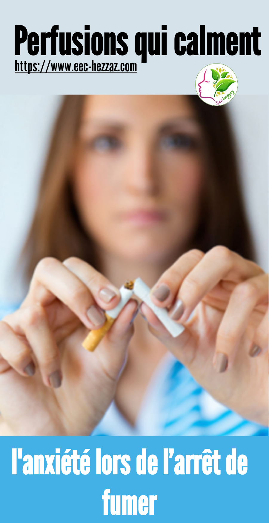 Perfusions qui calment l'anxiété lors de l’arrêt de fumer
