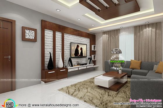 Posh living room interior