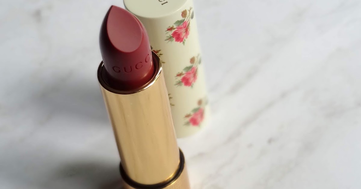 Makeup, Beauty and More: Gucci Beauty Sheer Lipstick in Mildred Rosewood