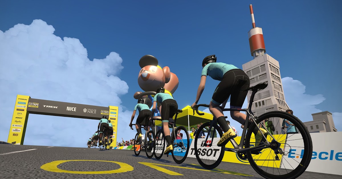 Zwift Francia & Mont Ventoux VenTop e La Reine