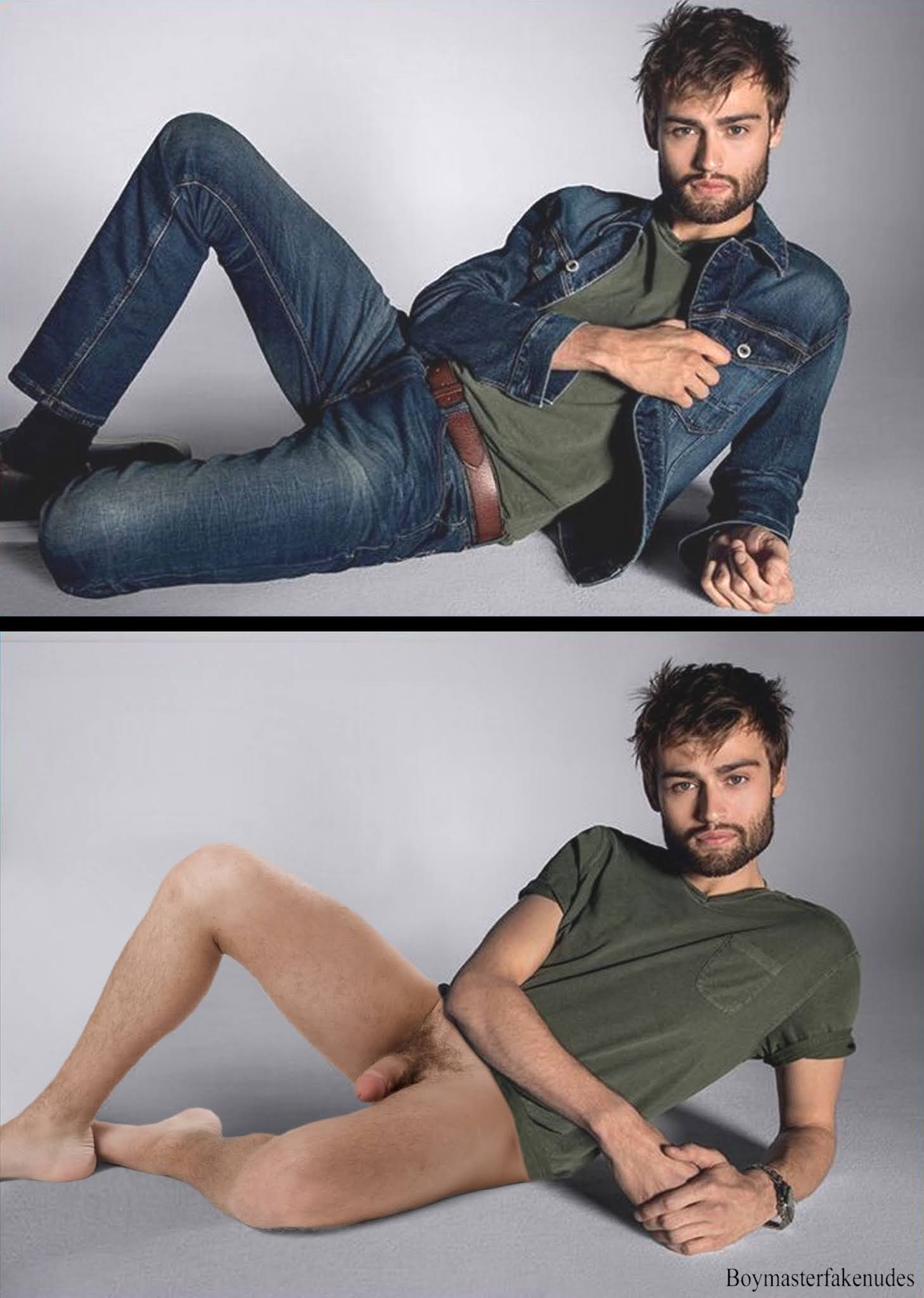 Douglas Booth , Young English actor gets naked.