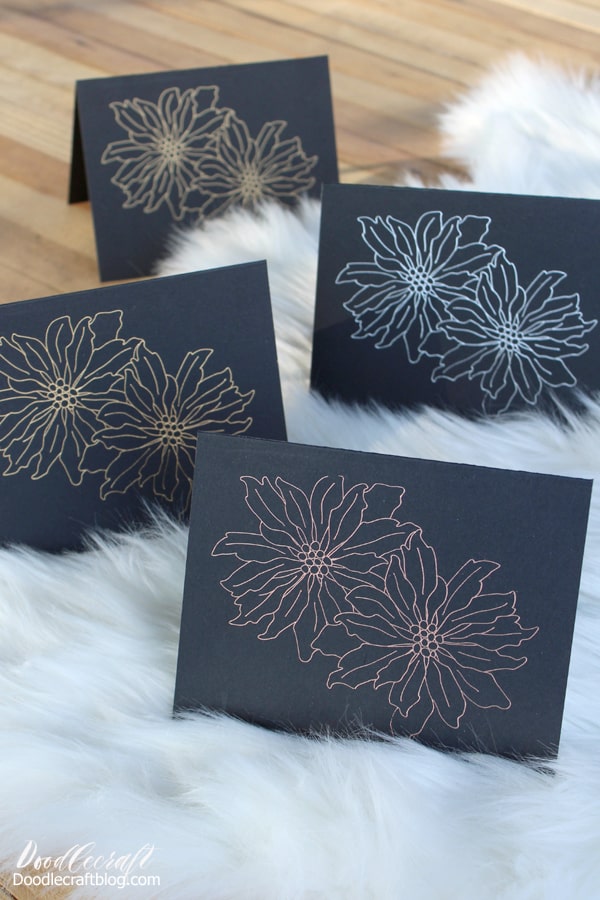 Moody Florals - Blue + Pink Wrapping Paper by Lathe and Quill