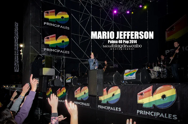 Mario Jefferson en el Palma 40 Pop 2014. Héctor Falagán De Cabo | hfilms & photography.