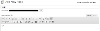 Tutoriale OkkWebMedia - WordPress 1