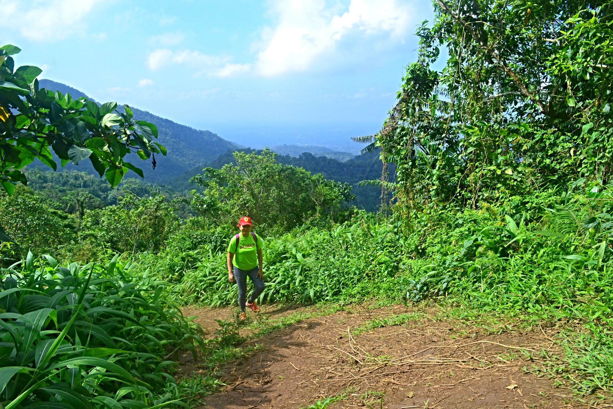 Finally reached the clearing near the peak