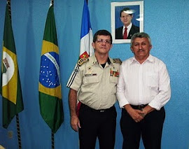 COMANDANTE GERAL DA PMCE RECEBE ASPRAC