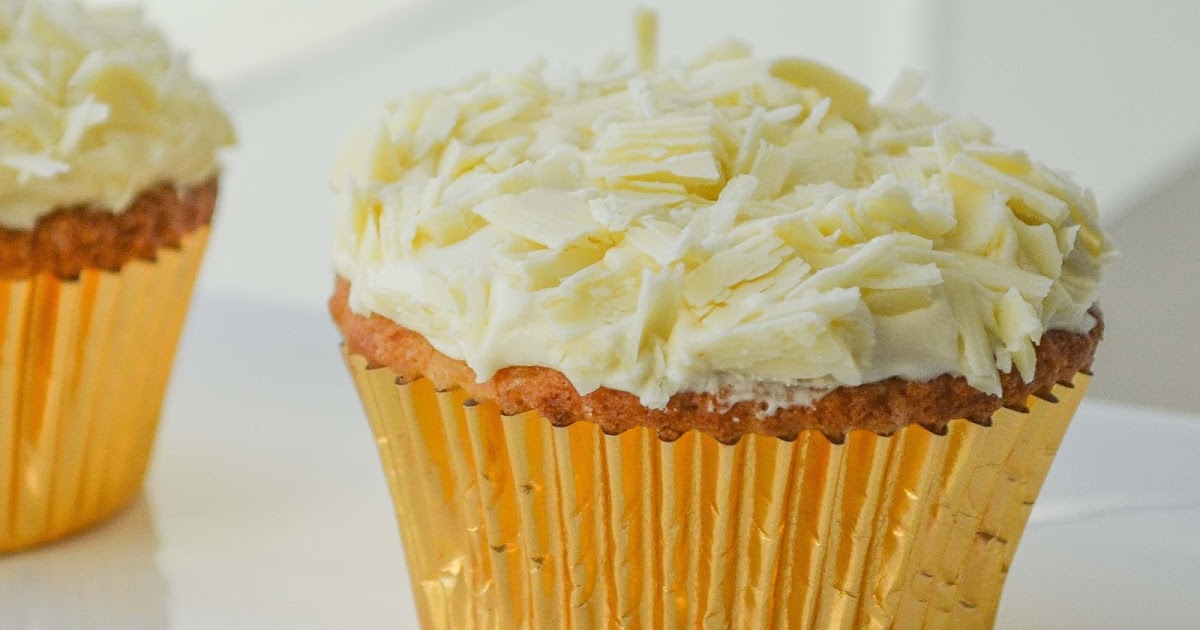 Cupcakes de Chocolate Blanco