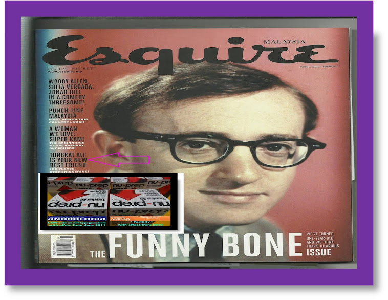 Esquire Malaysia April 2012 Tongkat Ali is your new best friend Nu-Prep100 Freeze Dried US,EUpatent
