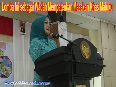 Widya Ismail: Lomba ini, Sebagai Ajang Mempatenkan Masakan Khas Maluku 1 widya ikan