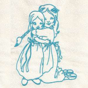 Bluework mother daughter design  13  embroiderylovely Bluework mother daughter design  13  embroiderylovely