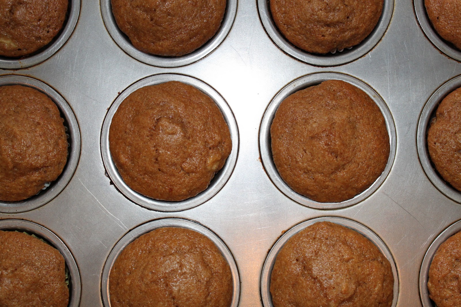Four Goldmen BananaGraham Muffins