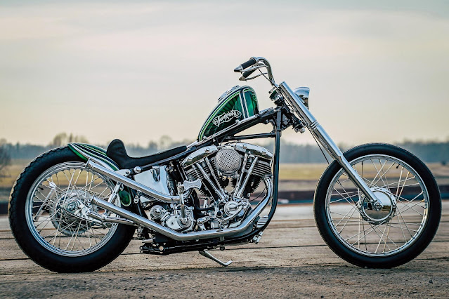 Harley Davidson Shovelhead By Thunderbike Hell Kustom