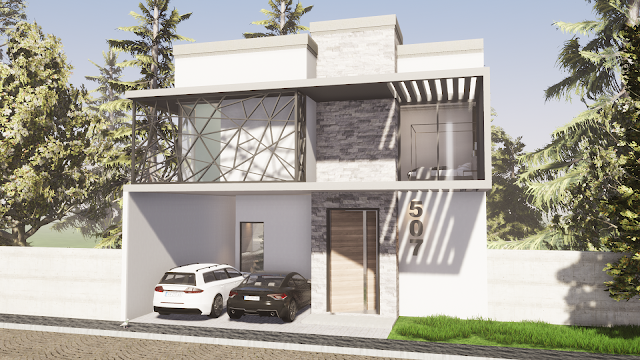 PLANO DE CASA DE 10 X 20 METROS - ArchTECH