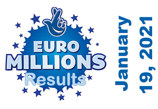 EuroMillions Results for Tuesday, January 19, 2021 EuroMillions Results for Tuesday, January 19, 2021