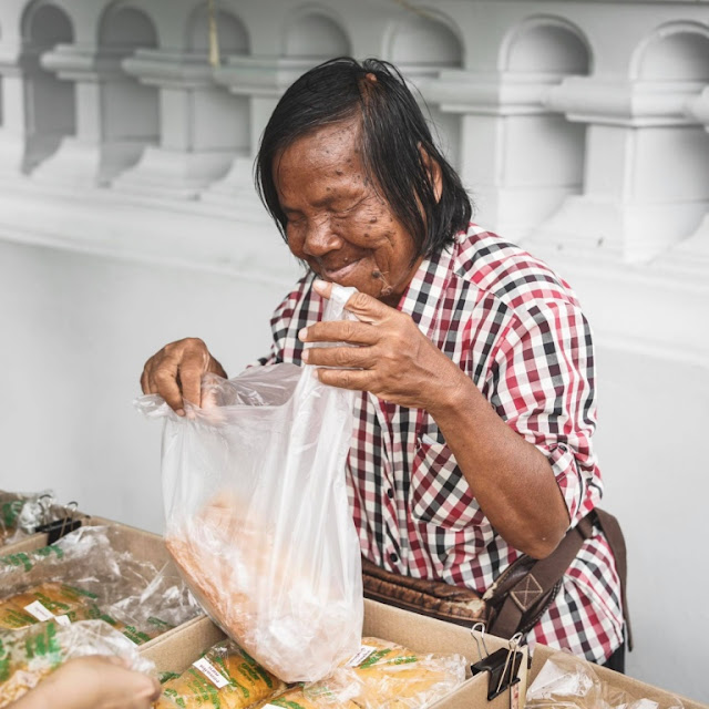 Blind 71-Year-Old Vendor