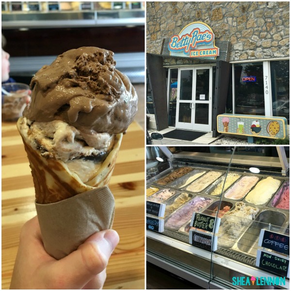 Best ice cream in Kansas City - Betty Rae's in Waldo