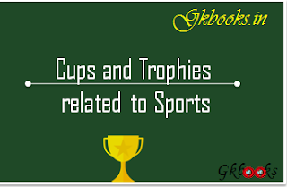 List of Cups & Trophies Related to Sports 