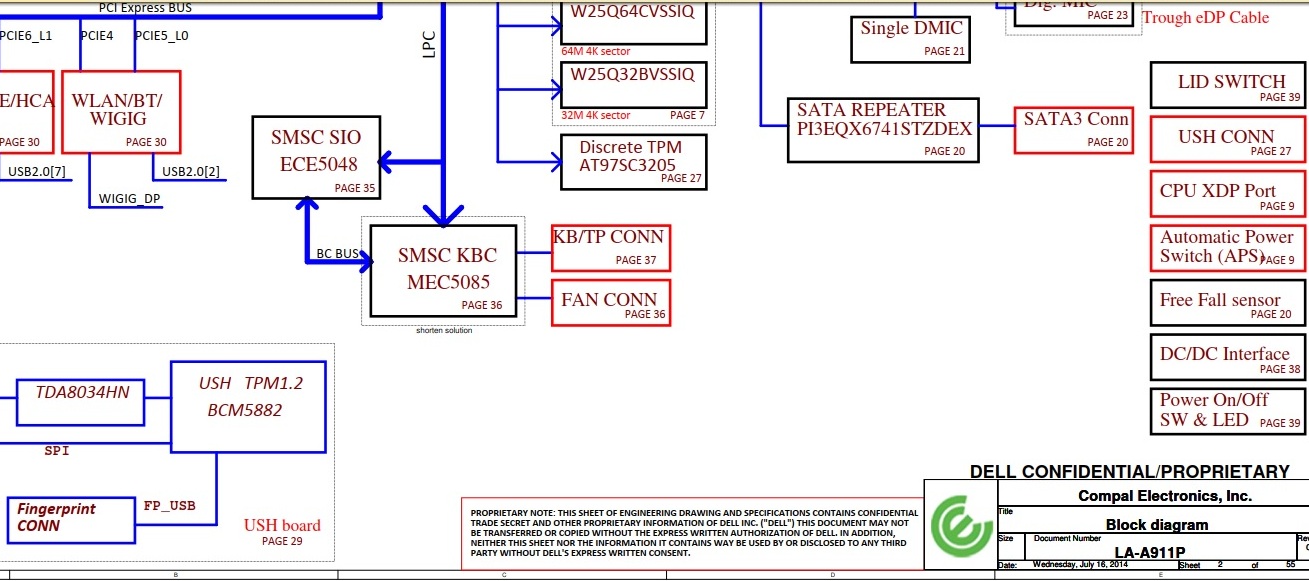 COMPAL LA-A911P SCHEMATIC DOWNLOAD. - AJAYANTECH (MOTHERBOARD,PRINTER