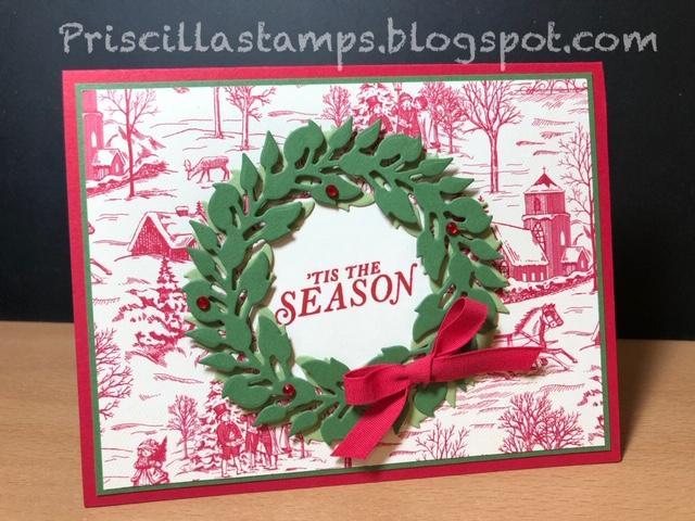 Priscilla's Papercrafts: Christmas Cards, part 2